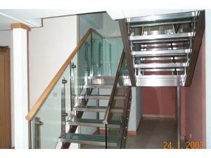 metal staircase