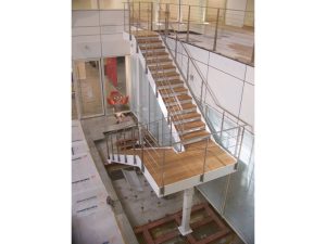 metal staircase