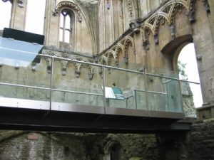 metal walkway