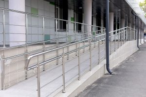 metal access ramp