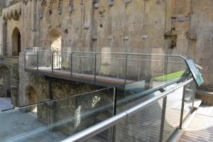 metal walkway