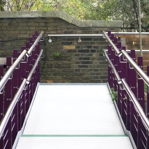 metal balustrade
