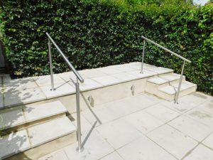 metal balustrade