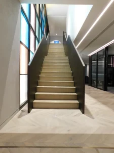 metal staircase
