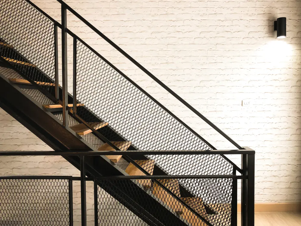 metal staircase