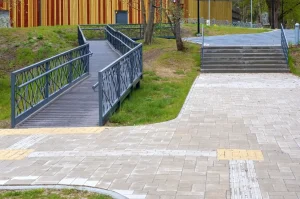 metal access ramp