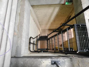 metal staircase