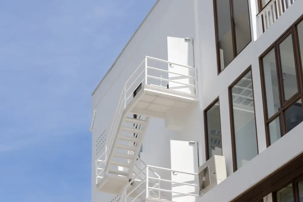 Exterior Metal Stairs