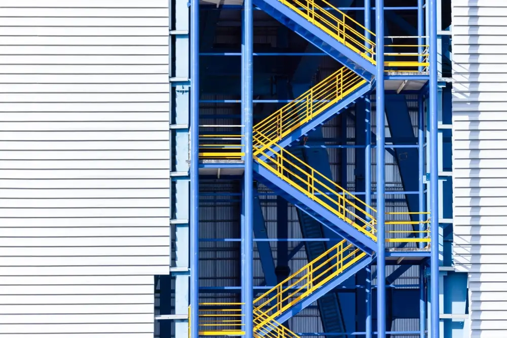Exterior Metal Stairs