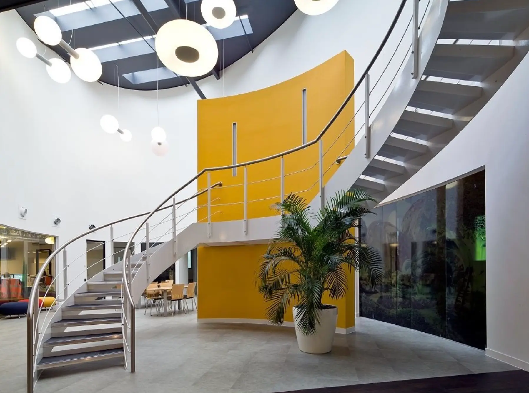 Metal Office Staircase Fabrication