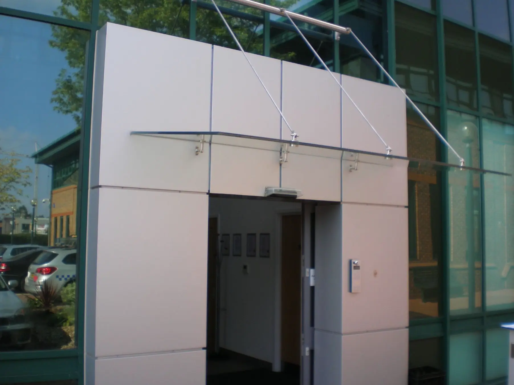 Commercial Building Canopy Design