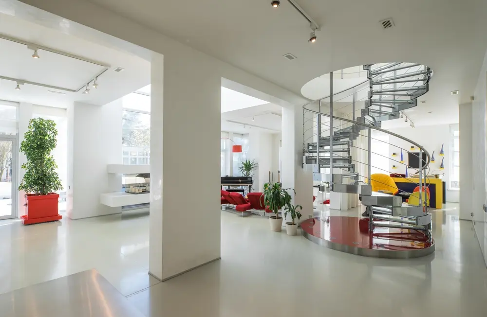 Metal Spiral Staircase