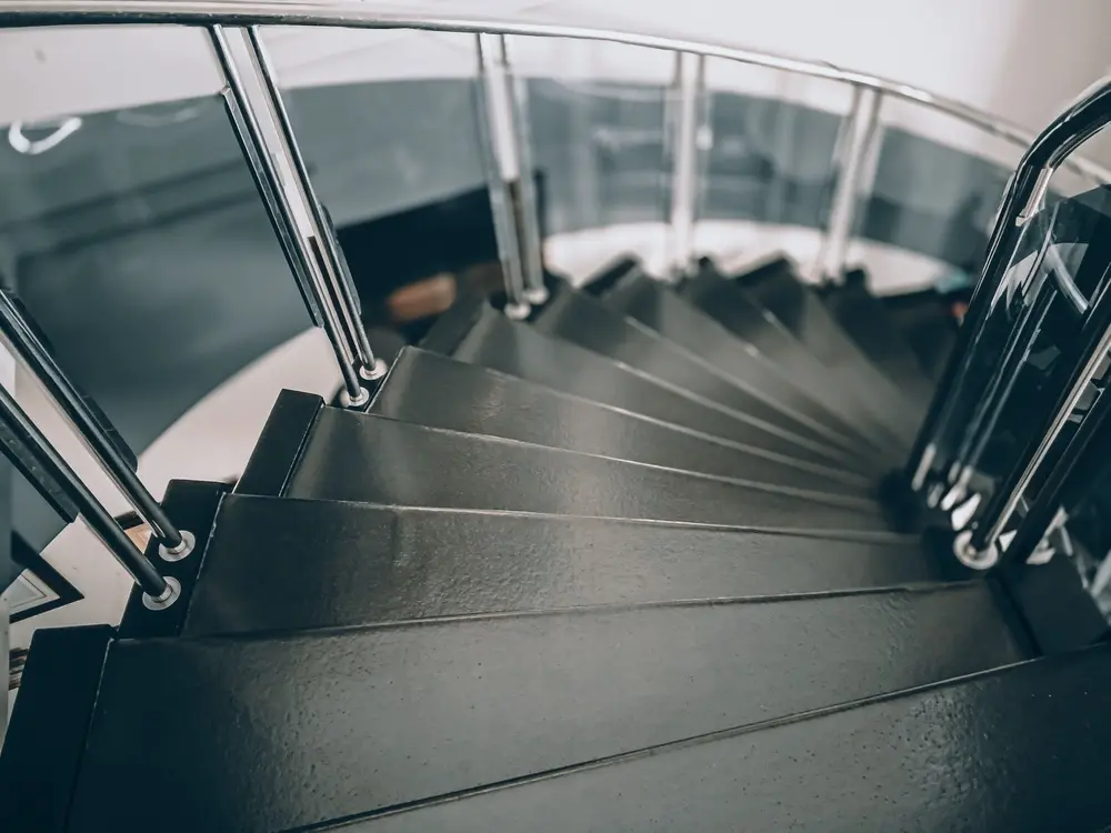 Metal Spiral Staircase